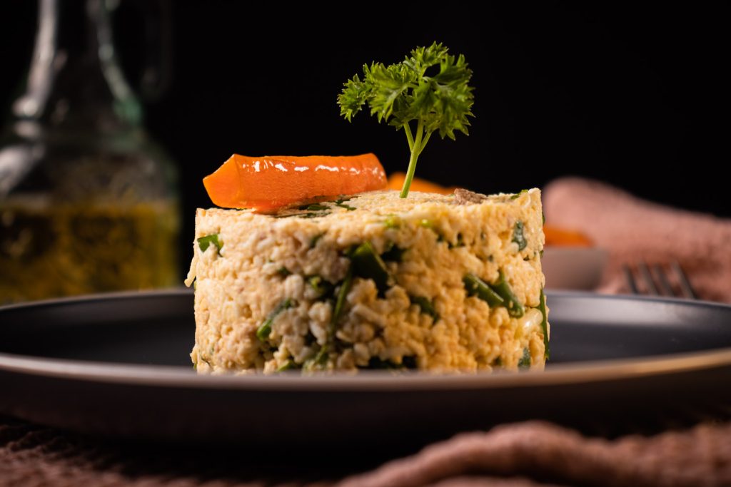 Салат с печенью трески без майонеза